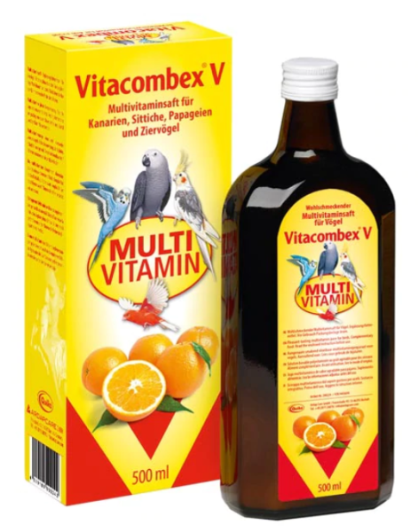 Quiko Vitacombex V: Multiviatmionsaft für Ziervögel 500ml