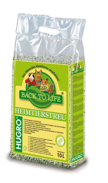 Hugro - Kleintierstreu Back to Life 25 l