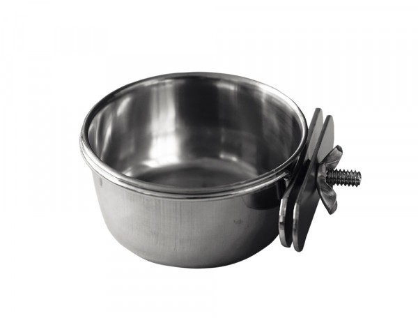 Edelstahl Futternapf inox + 1 schraube L 950ml - 14cm