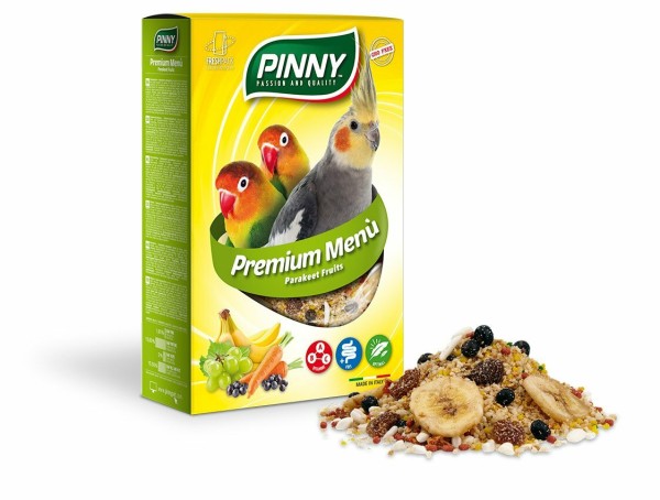 Pinny - Premium Menü Frucht Sittiche 800g