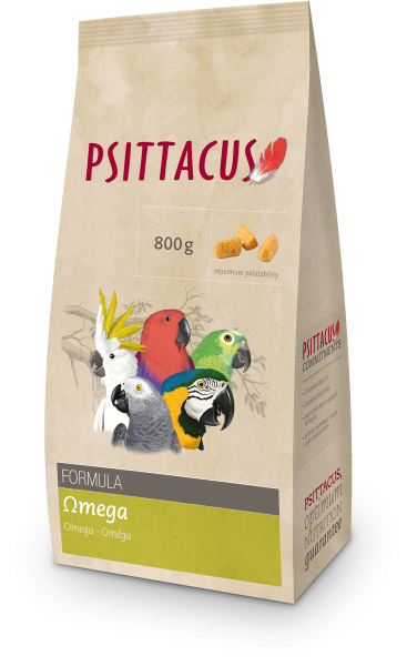 Psittacus OMEGA (für die Umgewöhnung) 800g