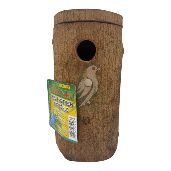 WS Nisthöhle Mahagoni Natur 25cm hoch