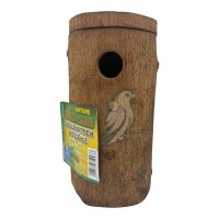 WS Nisthöhle Mahagoni Natur 25cm hoch
