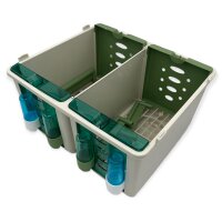 Transport-Käfig "NUVOLA 2" Special Außenfütterung