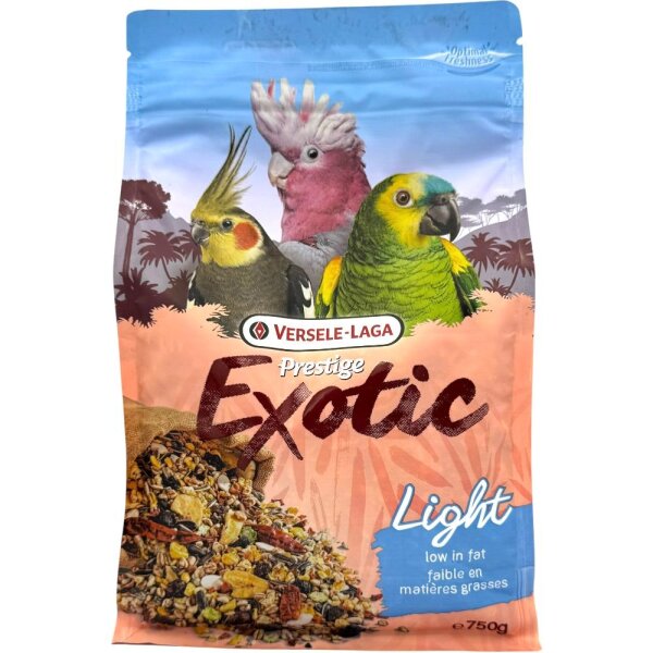 Papageien Exotic Light 750g