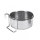 Edelstahl Futternapf inox + Haken XS 210ml - 8cm