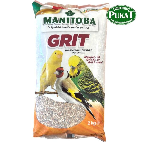 Manitoba Vogelgrit fein 2kg