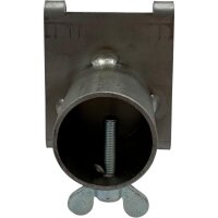 Edelstahl Asthalter für Gitter Dm. 20mm