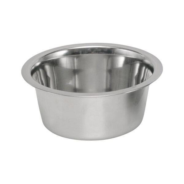 Edelstahlnapf dm. 13cm 350ml - passend für Wendeplatten